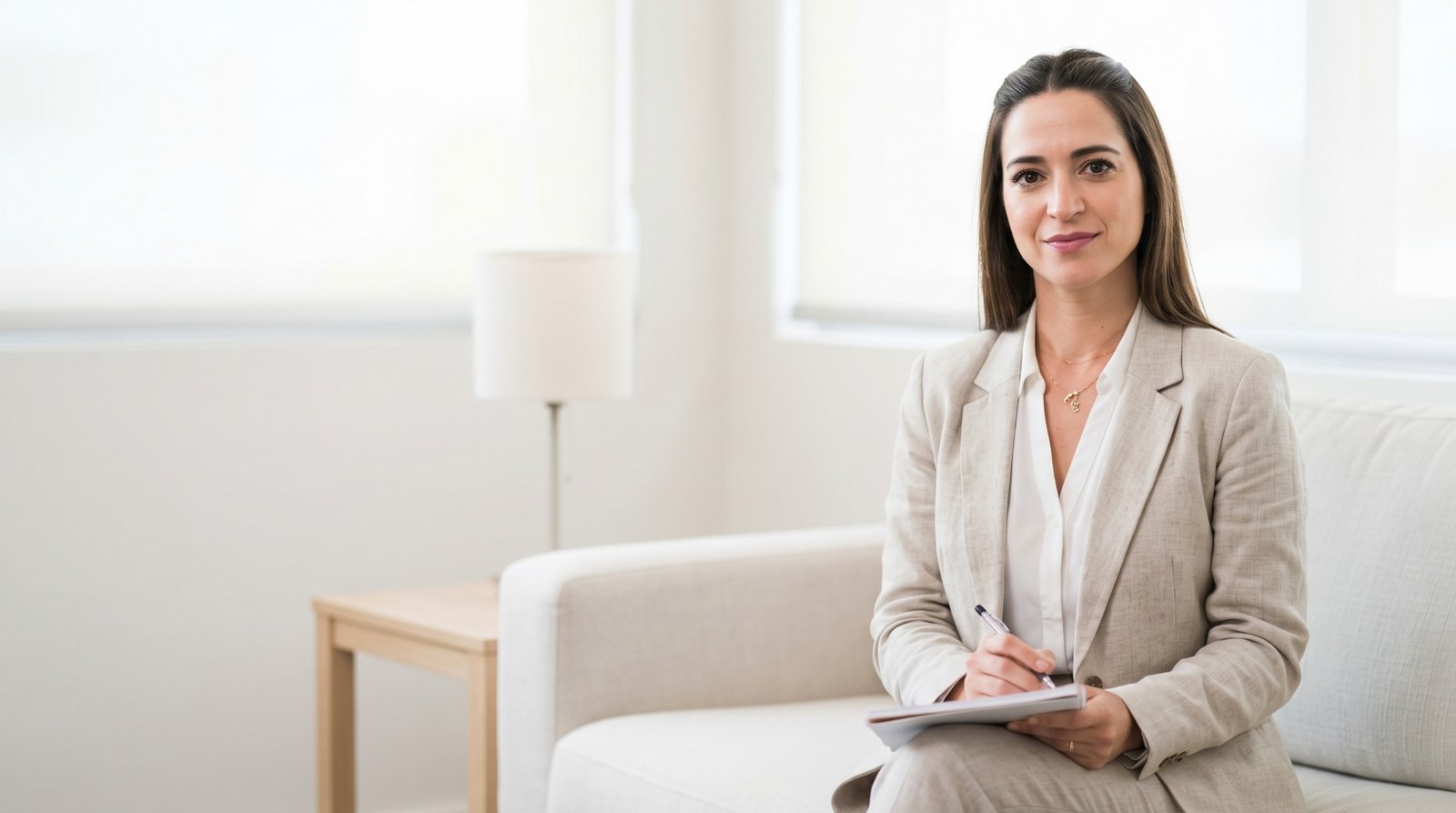 Bruna Sturion em consultório